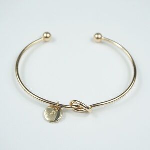 Tie The Knot Gold P Women Bridesmaid Gift Bracelet